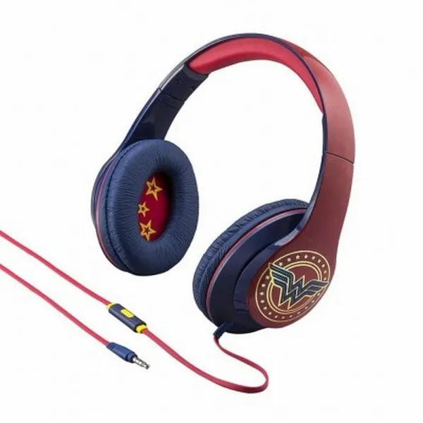 Наушники eKids iHome Warner Bros Wonder Woman Mic (RI-M40WW.FXV7)