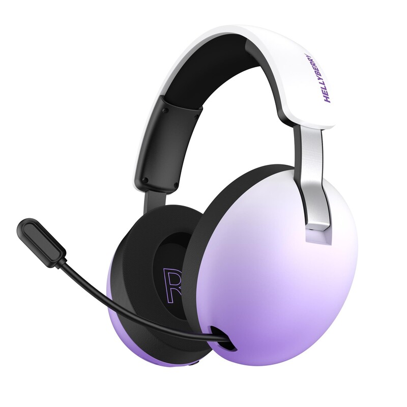 Навушники HATOR Hellyberry HH30 PRO wireless (HH30_PRO_wireless_WV) white-violet gradient