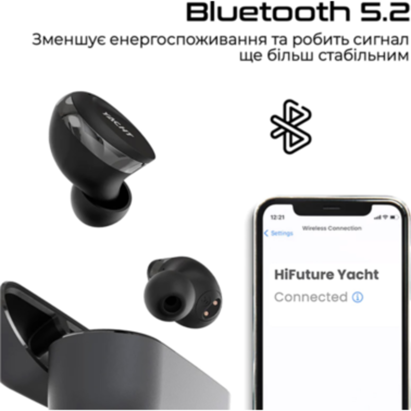 Наушники HiFuture Yacht Black/Gold (yacht.blackgold) - фото 2