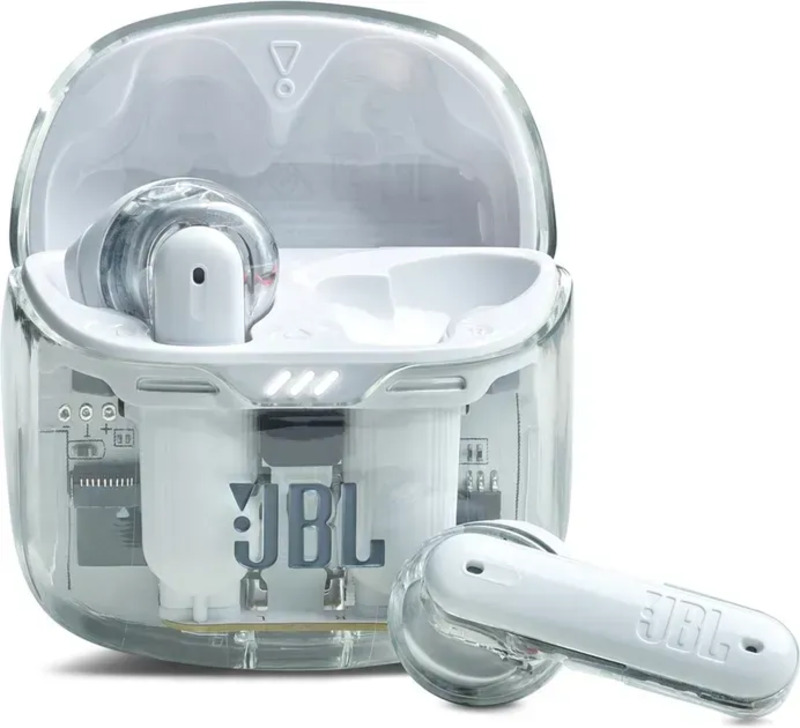 Наушники JBL Tune Flex Ghost White (JBLTFLEXGWHT)