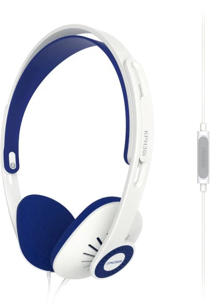 Наушники Koss On-Ear KPH30iW (195166.101) White