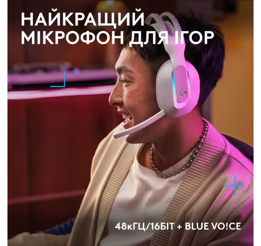 Наушники Logitech G522 Lightspeed White (981-001550, 981-001551) - фото 2