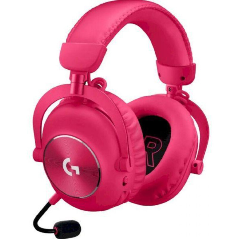 Навушники Logitech G Pro X2 Wireless LightSpeed Magenta (981-001275) - фото 1