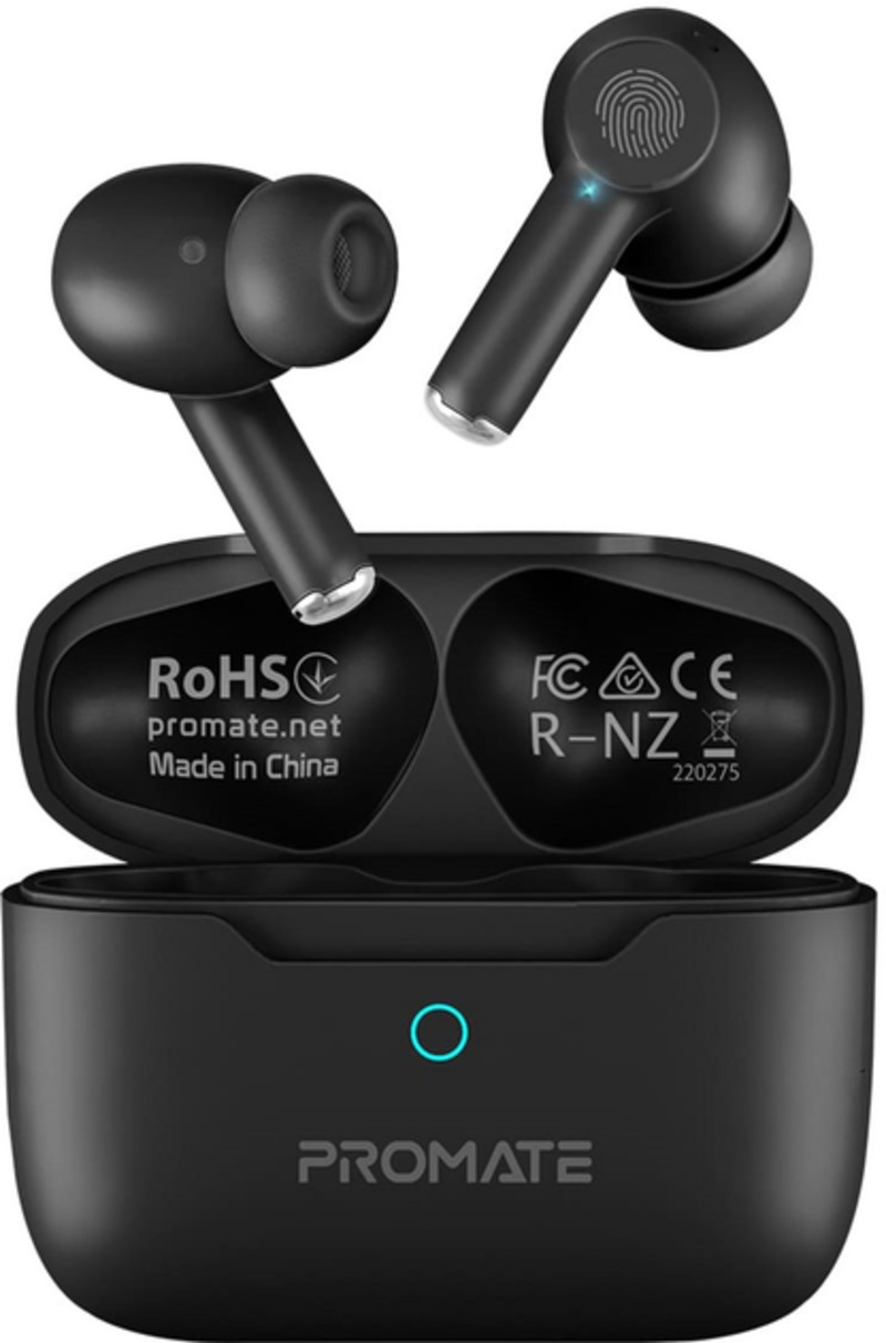 Навушники TWS Promate ProPods Black