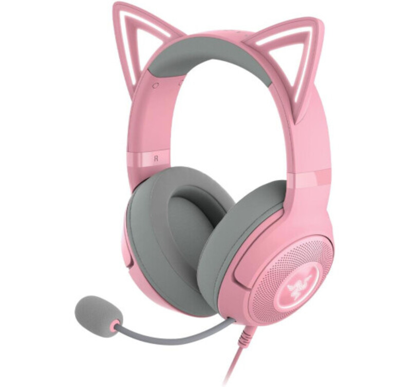 Навушники RAZER Kraken Kitty V2, Quartz (RZ04-04730200-R3M1)