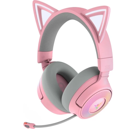 Навушники RAZER Kraken Kitty V3 PRO, Quartz (RZ04-05170200-R3M1)