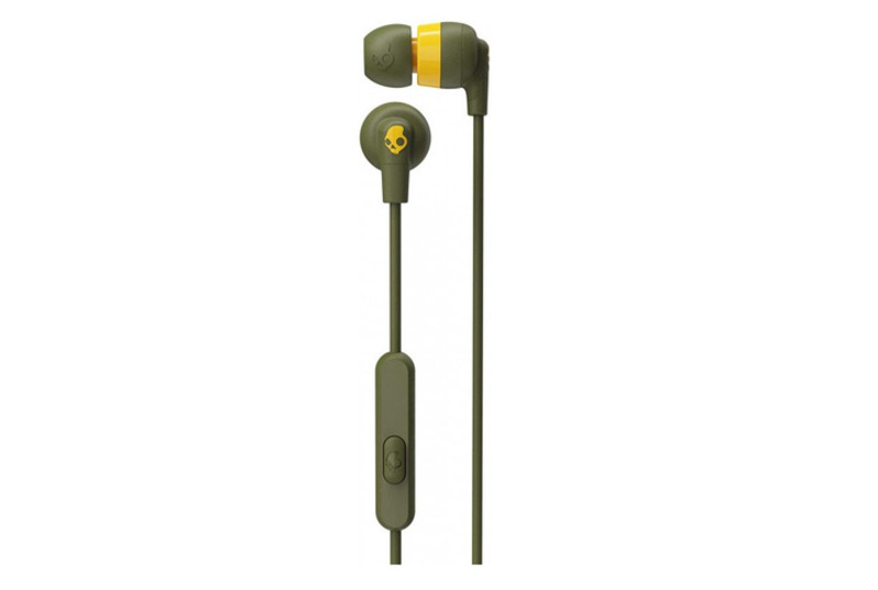 Наушники Skullcandy Inkd + Moss/Olive/Yellow (S2IMY-M687)