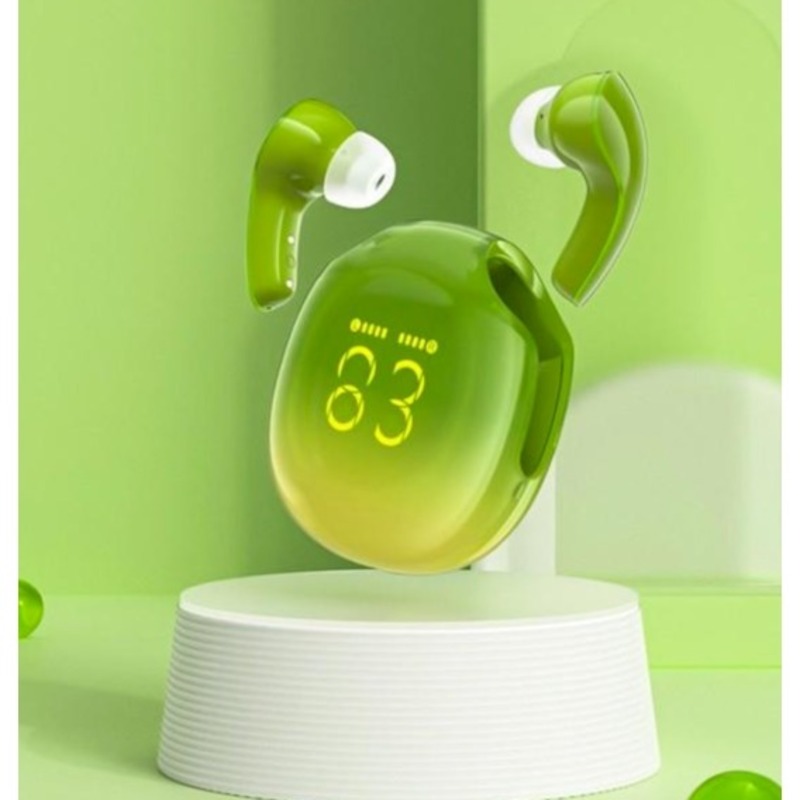 Навушники Acefast T9 Crystal Avocado Green - фото 3