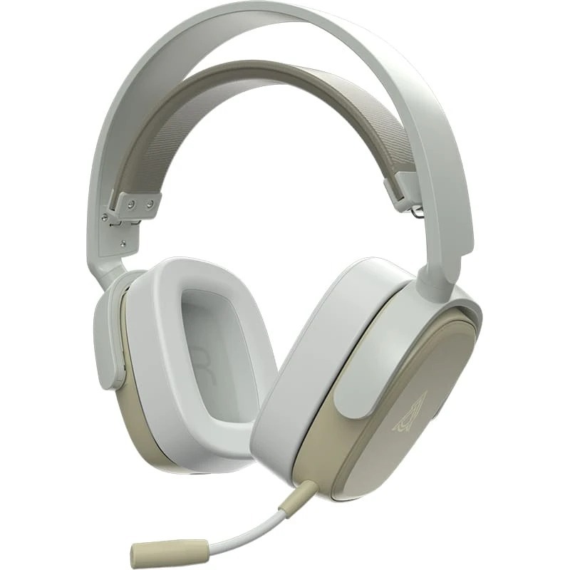 Наушники Ajazz AHM09 MAX Gray/White (AHM09-MAX-GW)