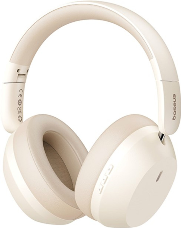 Бездротові навушники Baseus Bass 35 Max Wireless Headphones Stellar White (A00070800221-00)
