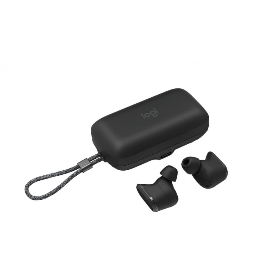 Bluetooth-гарнітура Logitech Zone True Wireless Graphite (985-001082)