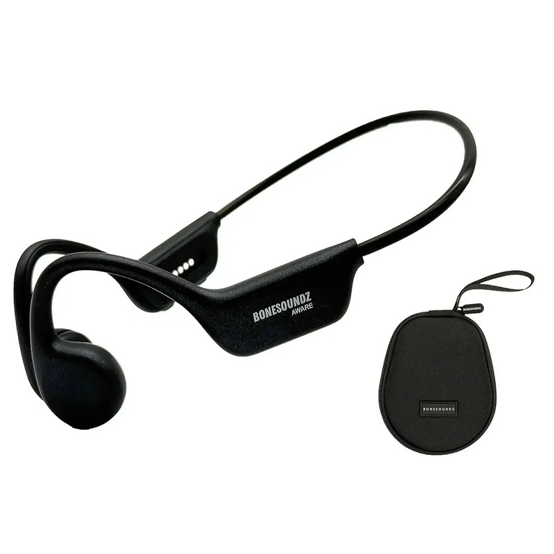 Навушники Bonesoundz AWARE Bone Conduction with IPX8 Aware w/Led light black