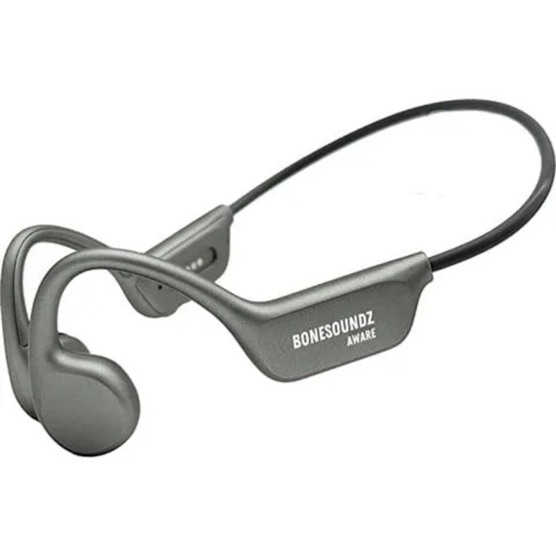 Наушники Bonesoundz AWARE Bone Conduction with IPX8 Aware w/Led light grey