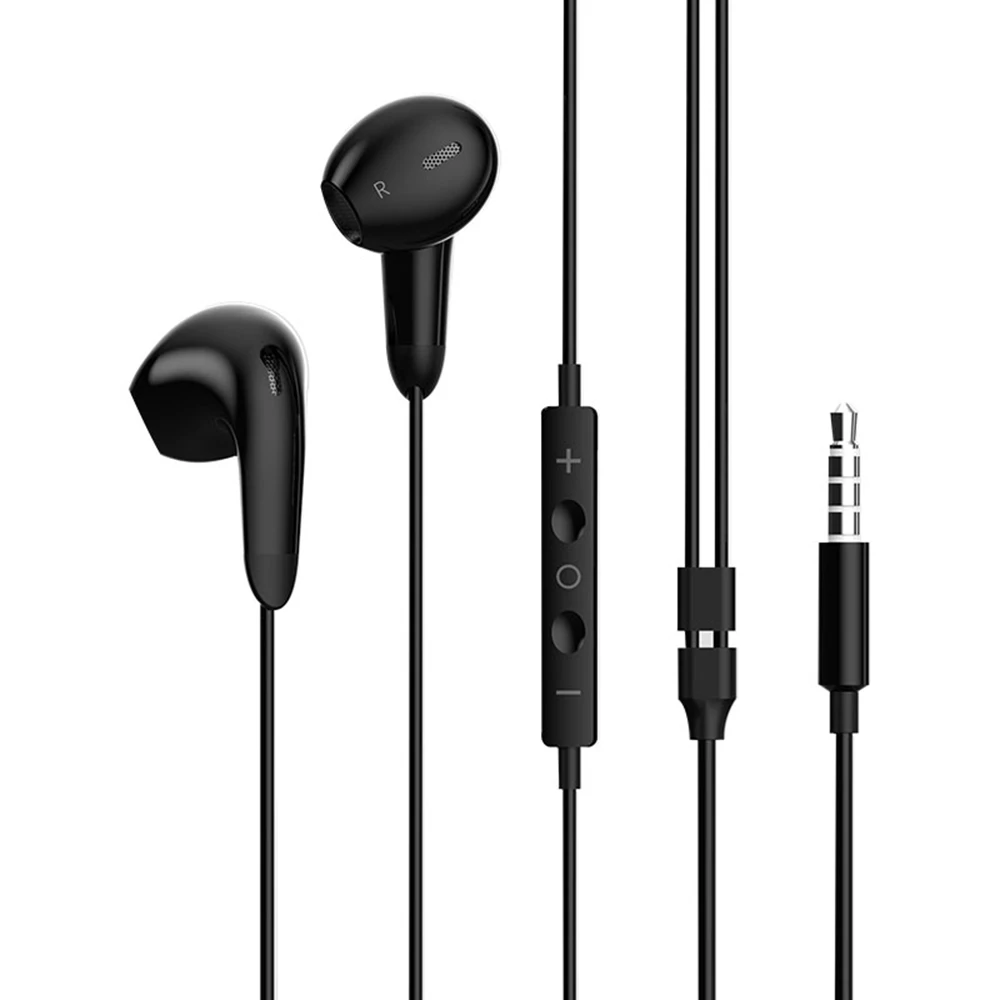 Наушники ColorWay Wired Sound Wave Black (CW-WD04BK)