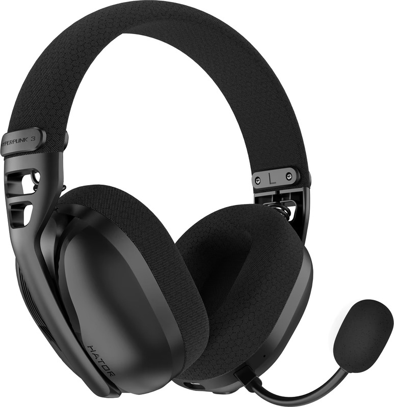 Наушники Hator Hyperpunk 3X Hi-Res (ESH14) wireless black