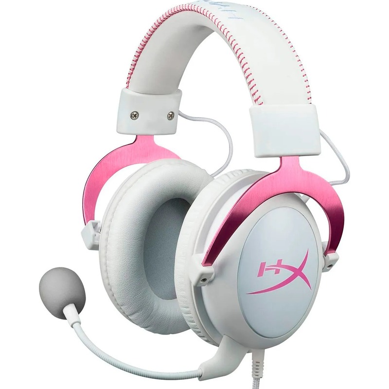 Навушники HyperX Cloud II Gaming Headset (KHX-HSCP-PK) White-Pink