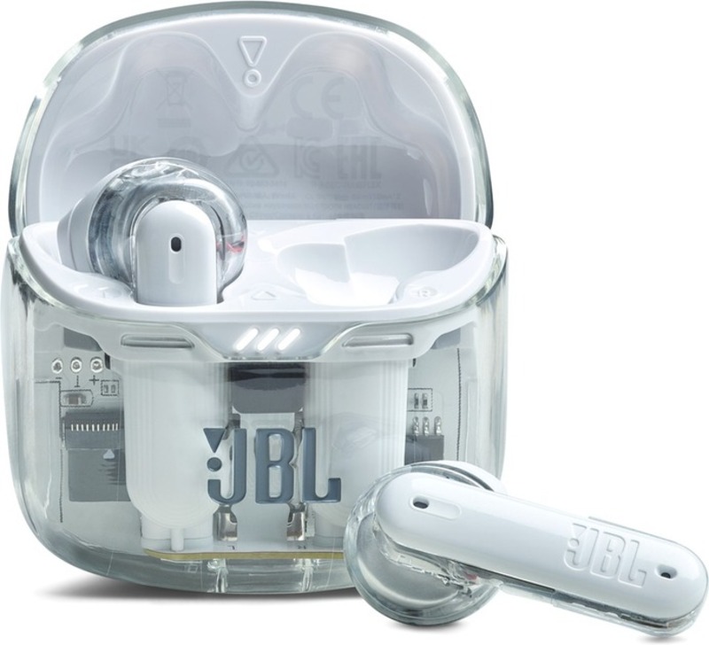 Наушники JBL Tune Flex Ghost Edition White (JBLTFLEXGWHT)