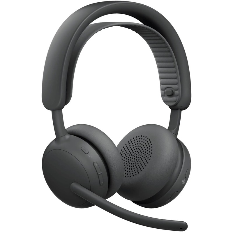 Наушники Logitech Zone Wireless 2 ES for Business Graphite TEAMS version with receiver (981-001493) - фото 1