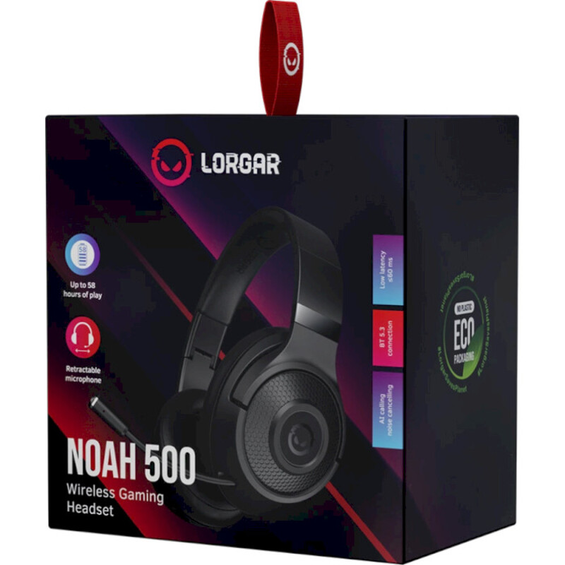 Наушники Lorgar Noah 500 Black (LRG-GHS500) - фото 4 Наушники Lorgar Noah 500 Black (LRG-GHS500) - фото 4