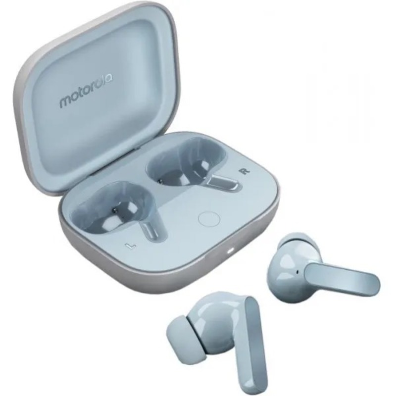 Навушники Motorola TWS Moto Buds 2024 Glacier Blue (PG38C05749)