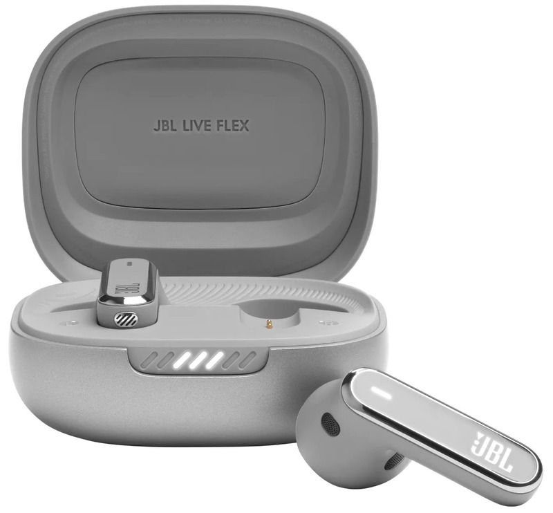 Наушники TWS JBL Live Flex Silver (JBLLIVEFLEXSVR)