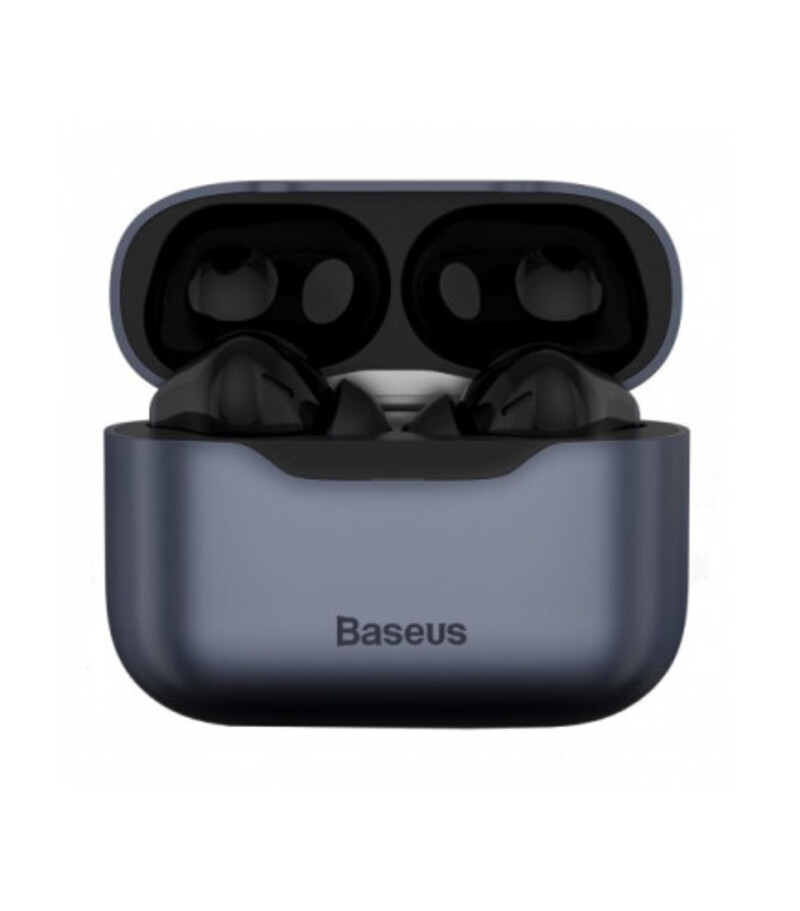 Наушники с микрофоном Baseus SIMU ANC True Wireles Earphones S1 Pro Темно синие
