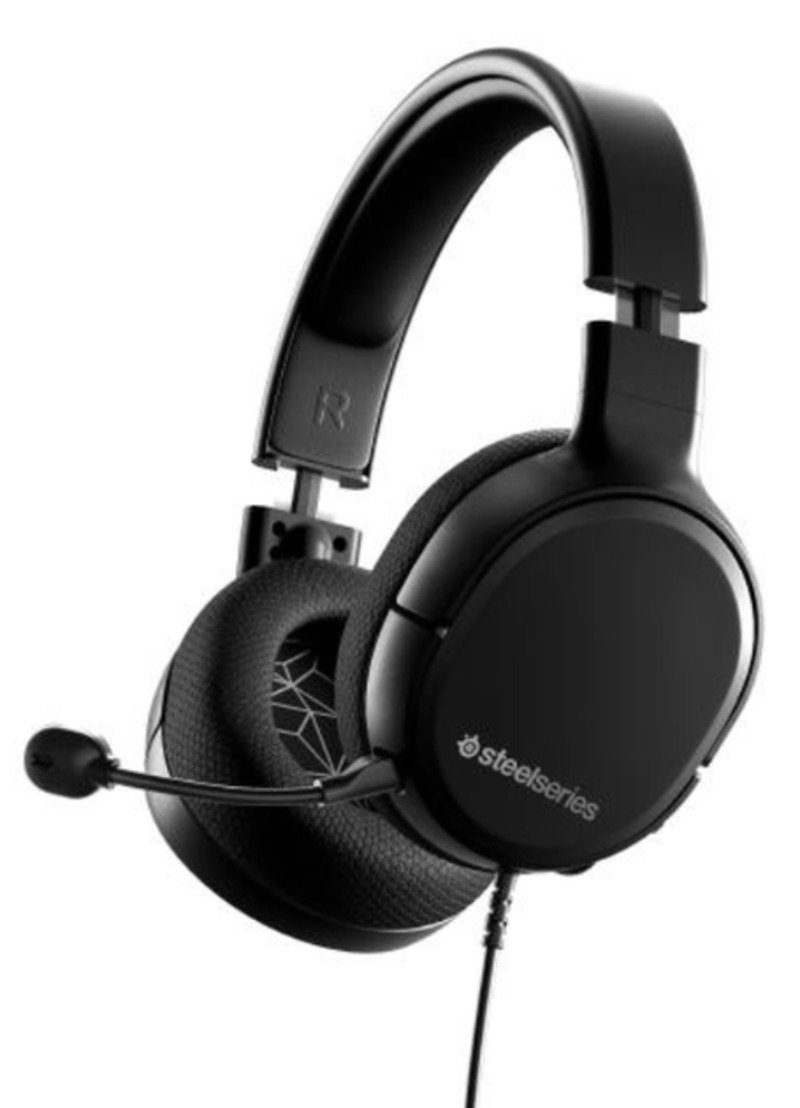 Навушники з мікрофоном SteelSeries Arctis 1 Black (61429) ( )