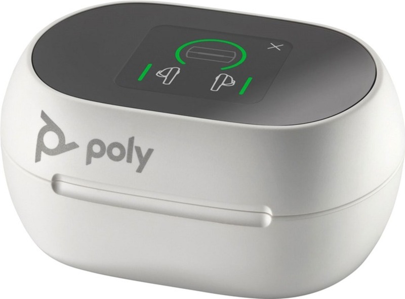 Наушники Poly TWS Voyager Free 60+ Earbuds + BT700C + TSCHC White (7Y8G6AA) - фото 4