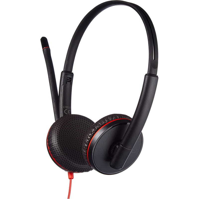 Навушники Poly BlackWire C3225 USB-A HS Stereo Black (80S11AA)