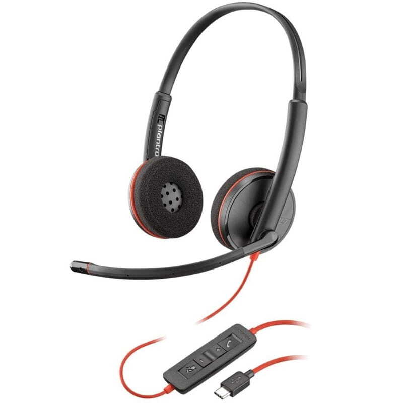 Наушники Poly Blackwire 3220 Black (8X228AA)