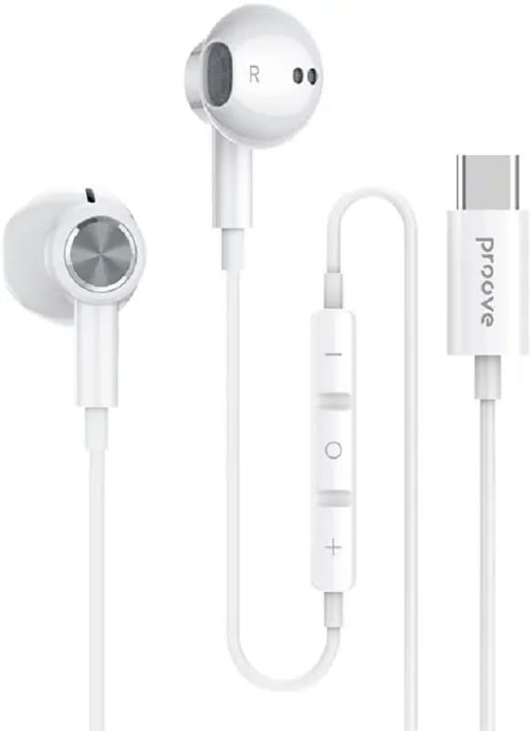 Провідні навушники Proove Echo (Type-C) (white) (ECWE00000202)