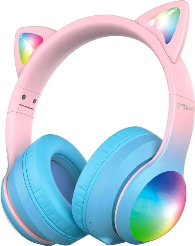 Навушники Proove Kids LumiCat (APP) blue/pink (HPLC0001AP26)