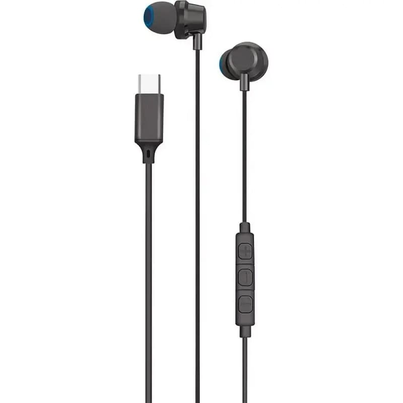 Провідні навушники Proove Scape C1 (Type-C) (black) (WESC10000201)