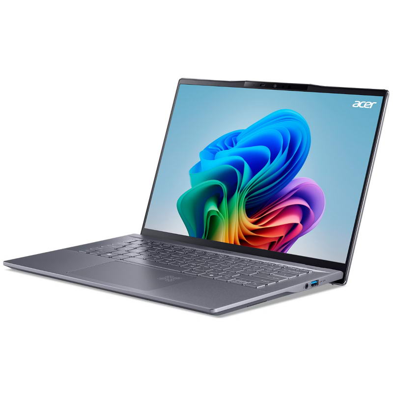 Ноутбук Acer Swift 14 AI SF14-11-X6V5 (NX.KZXEU.001) Steel Grey - фото 2 Ноутбук Acer Swift 14 AI SF14-11-X6V5 (NX.KZXEU.001) Steel Grey - фото 2