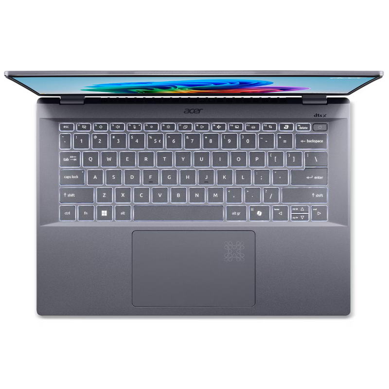 Ноутбук Acer Swift 14 AI SF14-11-X6V5 (NX.KZXEU.001) Steel Grey - фото 3 Ноутбук Acer Swift 14 AI SF14-11-X6V5 (NX.KZXEU.001) Steel Grey - фото 3