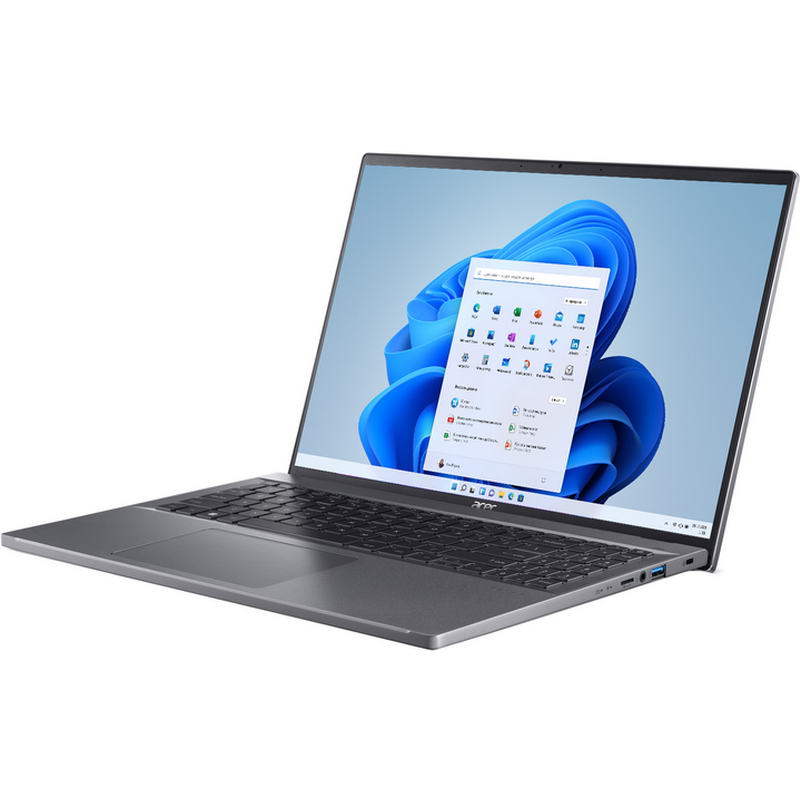 Ноутбук Acer Swift Go 16 SFG16-71-57CF (NX.KVZEU.003) Steel Gray - фото 1