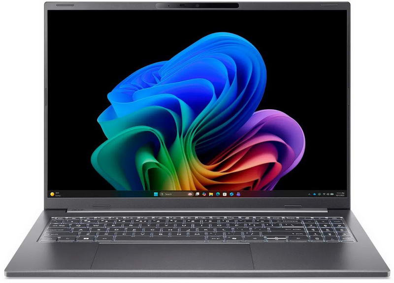 Ноутбук Acer Aspire 16 AI A16-I71M-76QG (NX.JY4EU.003) Steel Gray