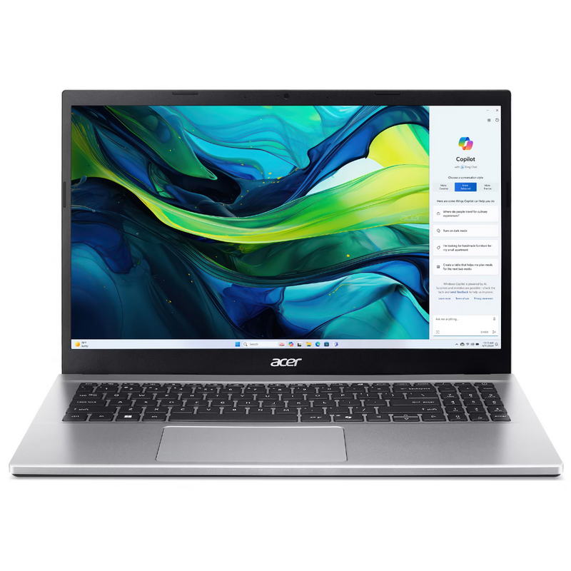 Ноутбук Acer Aspire Go 15 AG15-42P-R5G1 (NX.J7XEX.005) Pure Silver - фото 1 Ноутбук Acer Aspire Go 15 AG15-42P-R5G1 (NX.J7XEX.005) Pure Silver - фото 1