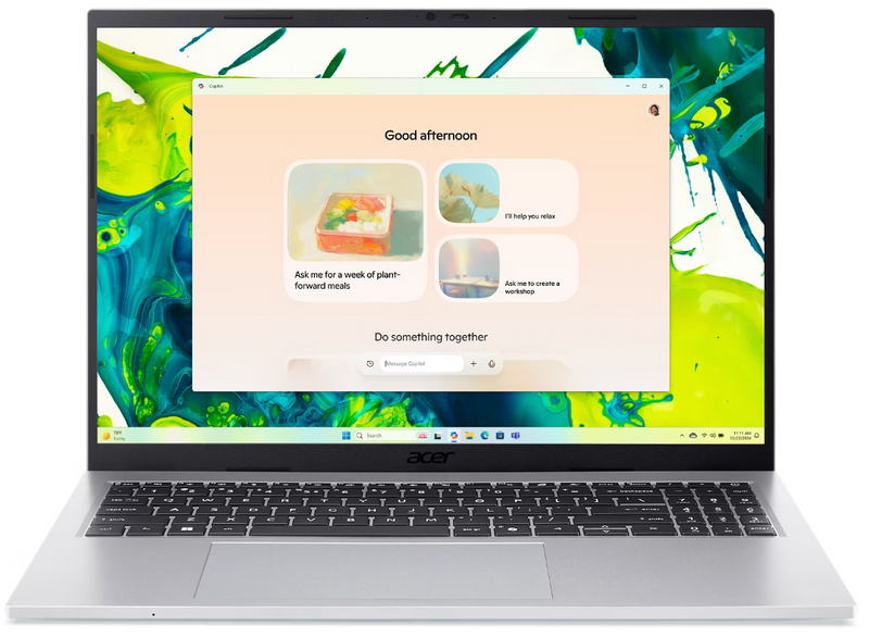 Ноутбук Acer Aspire Go 16 AG16-71PT-7488 (NX.JT8AA.003) Pure Silver