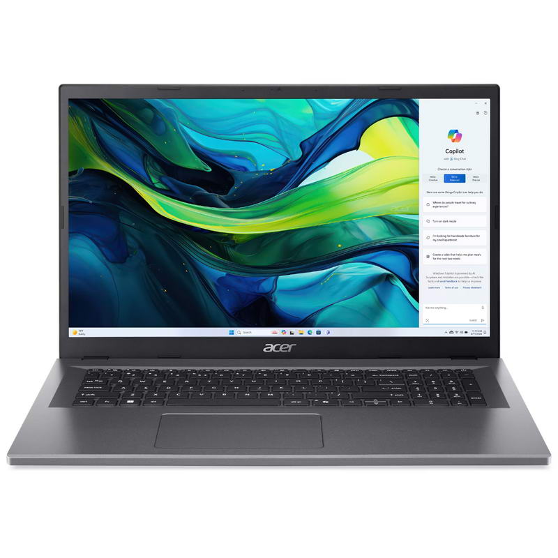 Ноутбук Acer Aspire Go 17 AG17-31P-33LZ (NX.J8ZEU.009) Grey