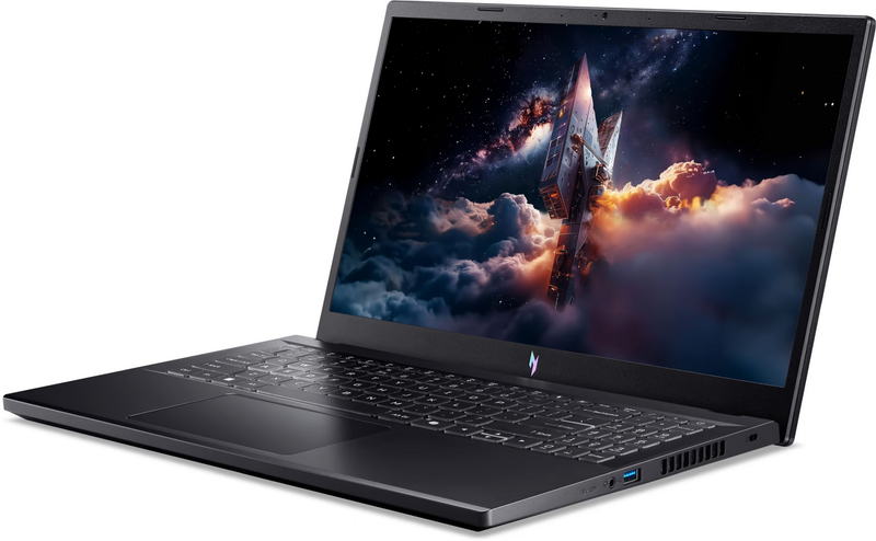 Ноутбук Acer Nitro V 15 ANV15-A31-R2FR (NH.U3QEU.00D) Obsidian Black - фото 2 Ноутбук Acer Nitro V 15 ANV15-A31-R2FR (NH.U3QEU.00D) Obsidian Black - фото 2