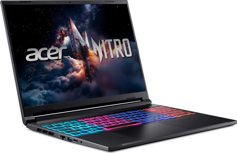 Ноутбук Acer Nitro V 16S ANV16S-71-705G (NH.U29EU.00C) Obsidian Black - фото 1 Ноутбук Acer Nitro V 16S ANV16S-71-705G (NH.U29EU.00C) Obsidian Black - фото 1