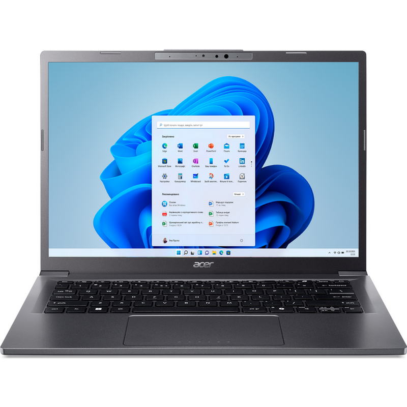 Ноутбук Acer Aspire 14 AI A14-52MT-701K (NX.JDJAA.003) Steel Gray