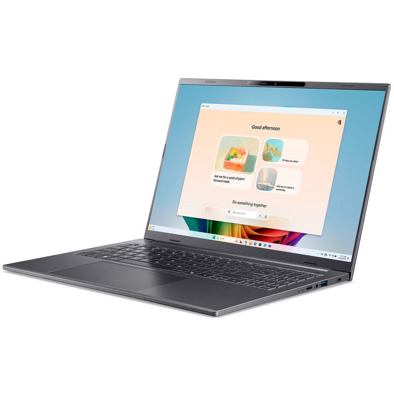Ноутбук Acer Aspire 16 AI A16-52M-58YV (NX.JS7EU.002) Steel Grey - фото 1