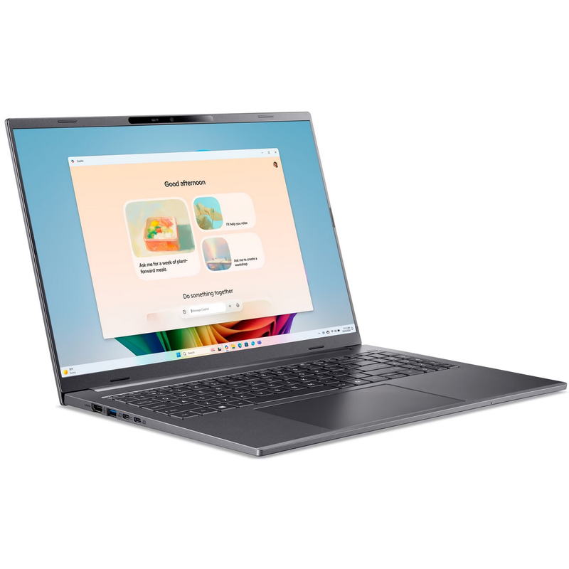 Ноутбук Acer Aspire 16 AI A16-52M-58YV (NX.JS7EU.002) Steel Grey - фото 2