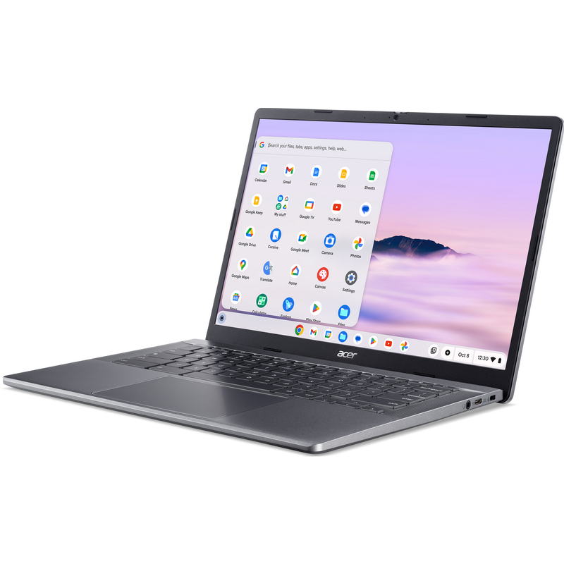 Ноутбук Acer Chromebook Plus 514 CB514-5H-551X (NX.J5XEU.002) Steel Gray - фото 1