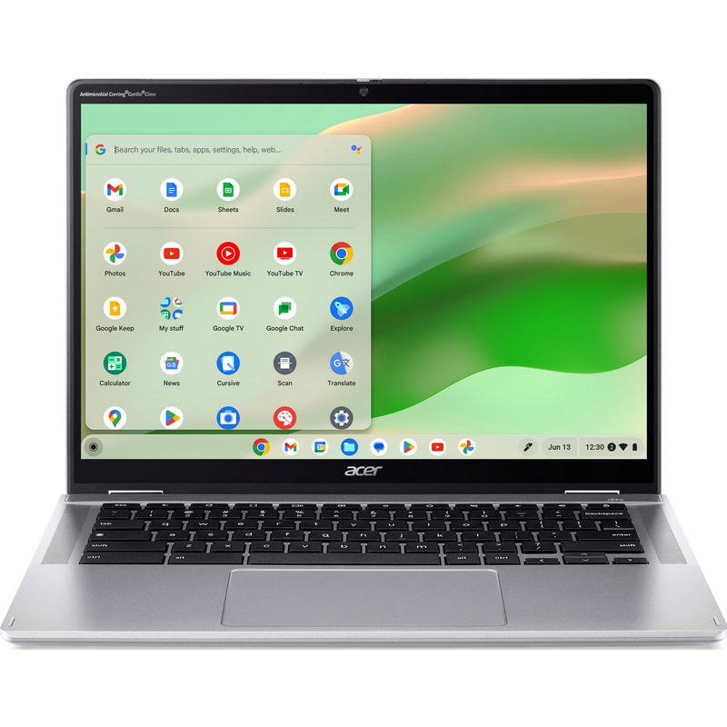 Ноутбук Acer Chromebook Spin 314 CP314-2HN-329V (NX.KYJEU.001) Sparkly Silver - фото 1 Ноутбук Acer Chromebook Spin 314 CP314-2HN-329V (NX.KYJEU.001) Sparkly Silver - фото 1
