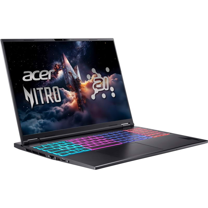 Ноутбук Acer Nitro 16S AI AN16S-61-R7E1 (NH.U07EU.003) Obsidian Black - фото 1