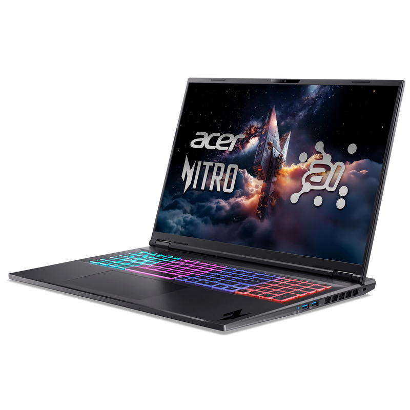 Ноутбук Acer Nitro 18 AN18-61-R9S3 (NH.QY7EU.001) Obsidian Black - фото 2 Ноутбук Acer Nitro 18 AN18-61-R9S3 (NH.QY7EU.001) Obsidian Black - фото 2