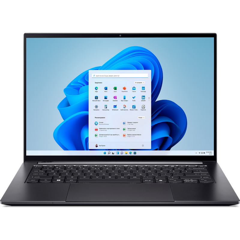 Ноутбук Acer Swift X 14 AI SFX14-61G-R6BJ (NX.JA8EU.004) Titanium Gray - фото 1 Ноутбук Acer Swift X 14 AI SFX14-61G-R6BJ (NX.JA8EU.004) Titanium Gray - фото 1